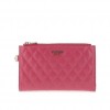 GUESS Yarmilla patent 4g logo organiser wallet PINK