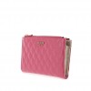 GUESS Yarmilla patent 4g logo organiser wallet PINK