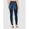 GUESS Women's Jean Trousers Mid Rise in Skinny Fit BLUE