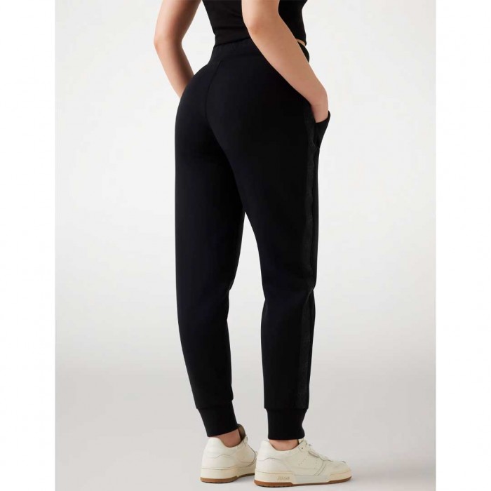 GUESS Logo band scuba joggers BLACK