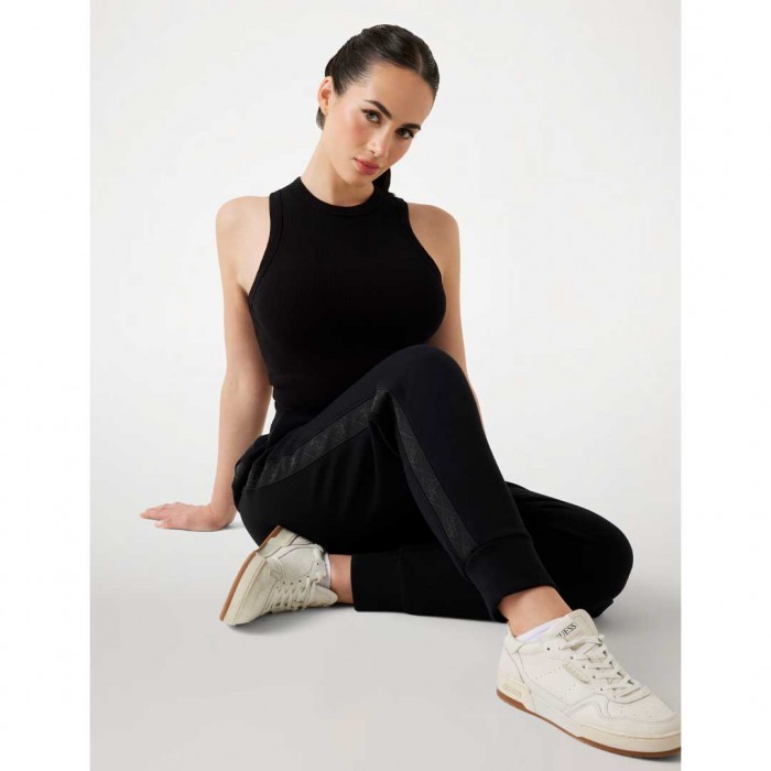 GUESS Logo band scuba joggers BLACK