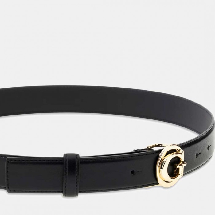 GUESS Cirene G logo belt BLACK