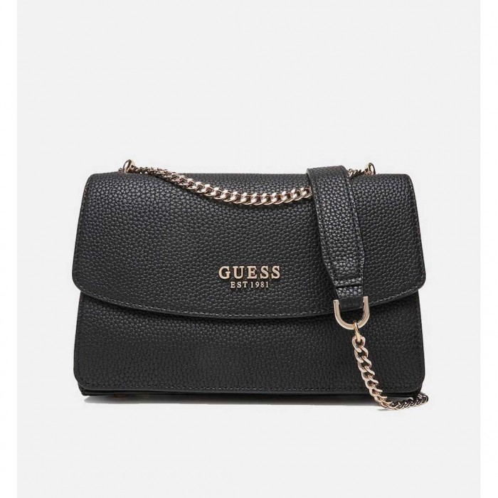 GUESS WOMAN SHOULDER BAG BLACK 1