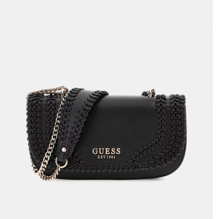 GUESS Tatum Insert Mini Crossbody BLACK