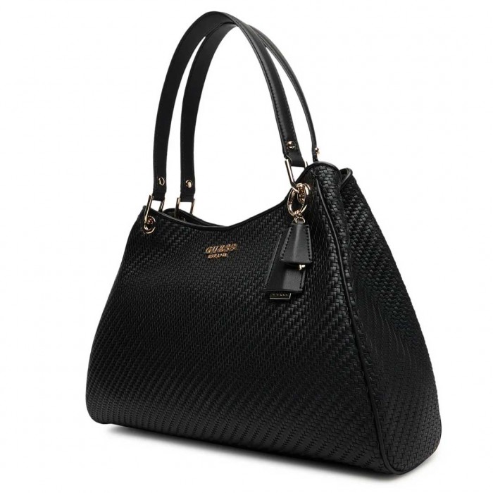 GUESS Women's Bag Tote Handbag BLACK