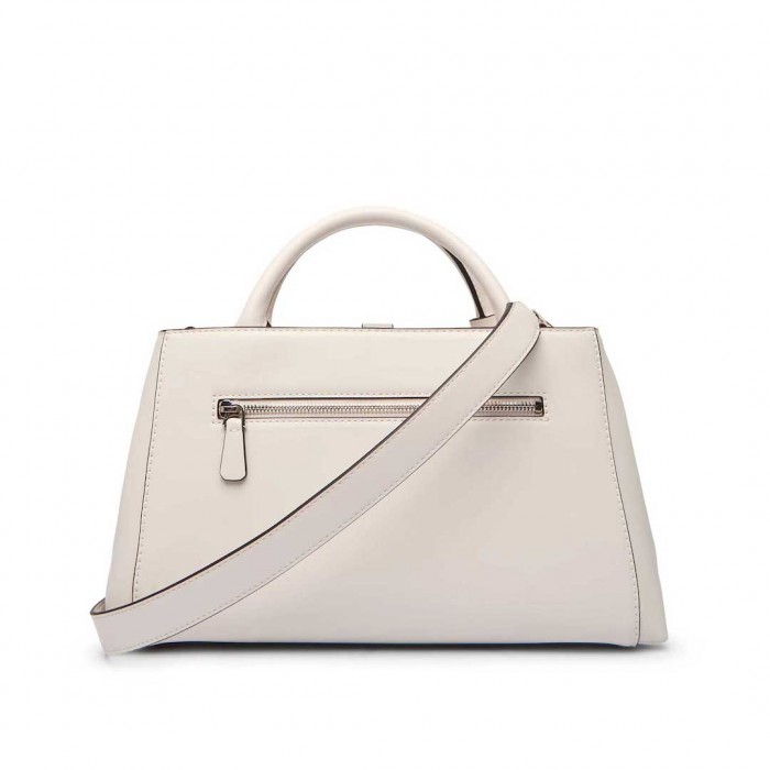 GUESS Girlfriend Satchel Women's Bag Shoulder White