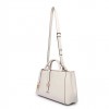 GUESS Girlfriend Satchel Women's Bag Shoulder White GUESS Girlfriend Satchel Women's Bag Shoulder White