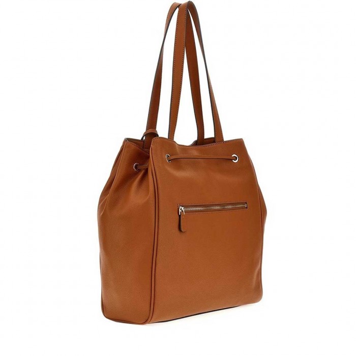 GUESS WOMENS SHOULDER BAG CALEBRA BROWN