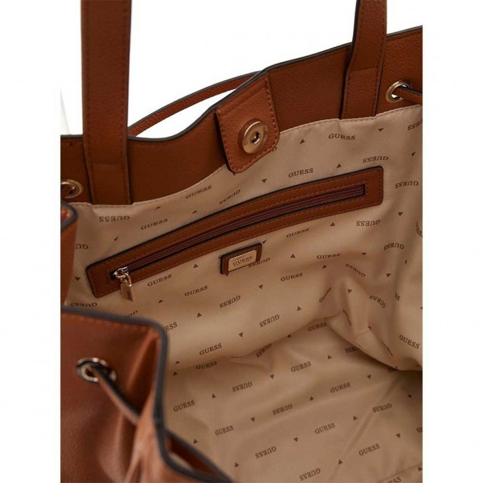 GUESS WOMENS SHOULDER BAG CALEBRA BROWN