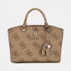 GUESS Queensland 4G Logo Handbag BROWN GUESS Queensland 4G Logo Handbag BROWN