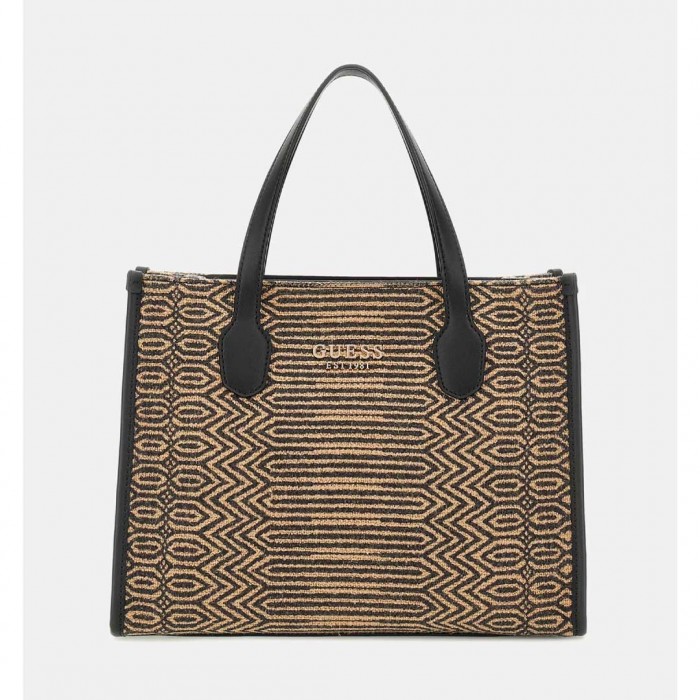 GUESS Silvana Shoulder Bag BLACK