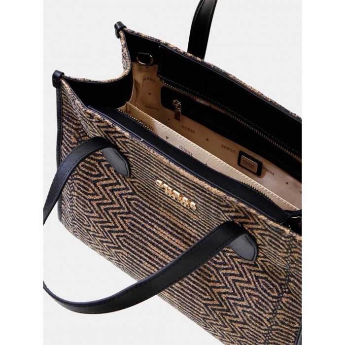 GUESS Silvana Shoulder Bag BLACK