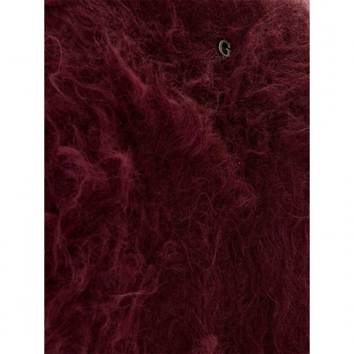 GUESS WOMAN CARDIGAN DARK RED