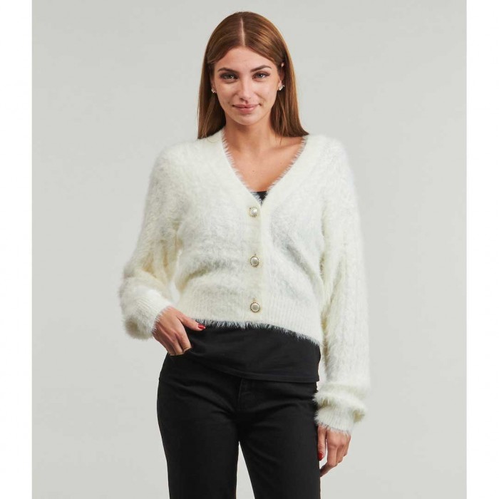 GUESS Women's Cardigan WHITE
