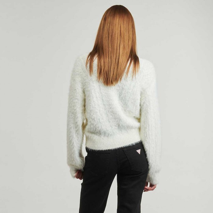 GUESS Women's Cardigan WHITE