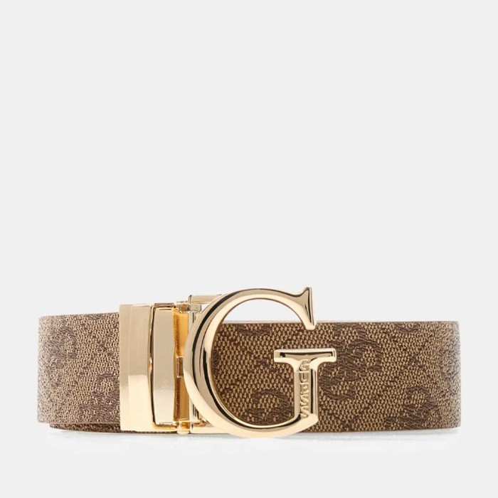 GUESS Calista 4G Logo Belt BEIGE