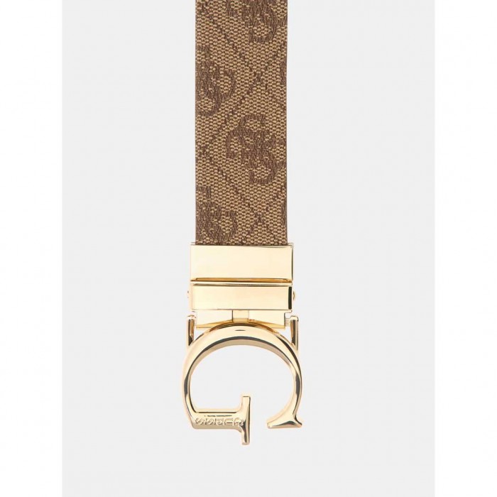 GUESS Calista 4G Logo Belt BEIGE
