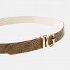 GUESS Calista 4G Logo Belt BEIGE
