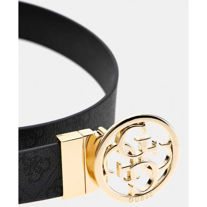 GUESS Nolana Women's Belt Gray/BLACK GUESS Nolana Women's Belt Gray/BLACK