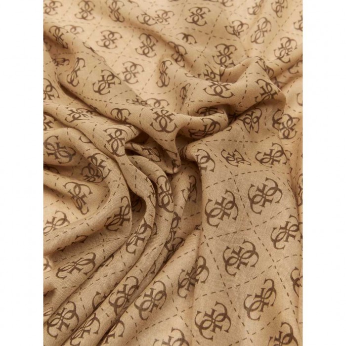 GUESS Katya 4G Logo Scarf BEIGE