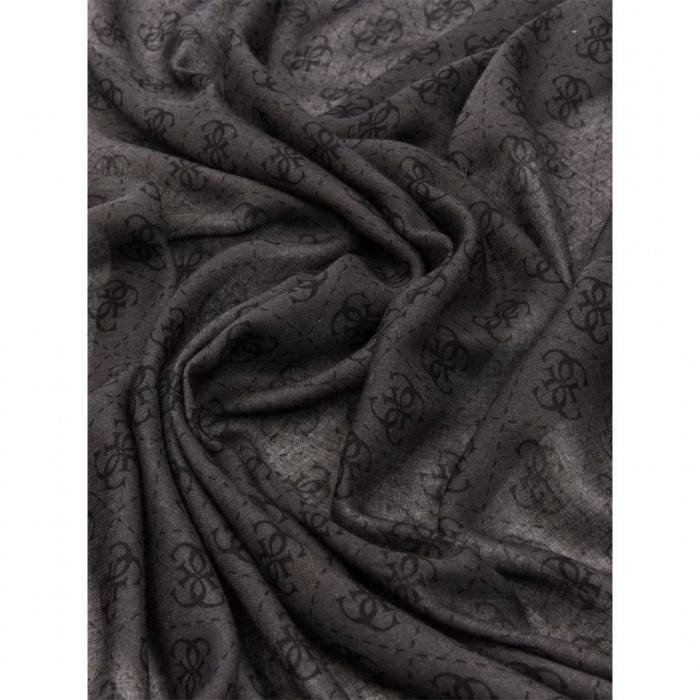 GUESS Katya 4G Logo Scarf DARK GRAY