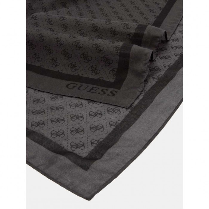 GUESS Katya 4G Logo Scarf DARK GRAY