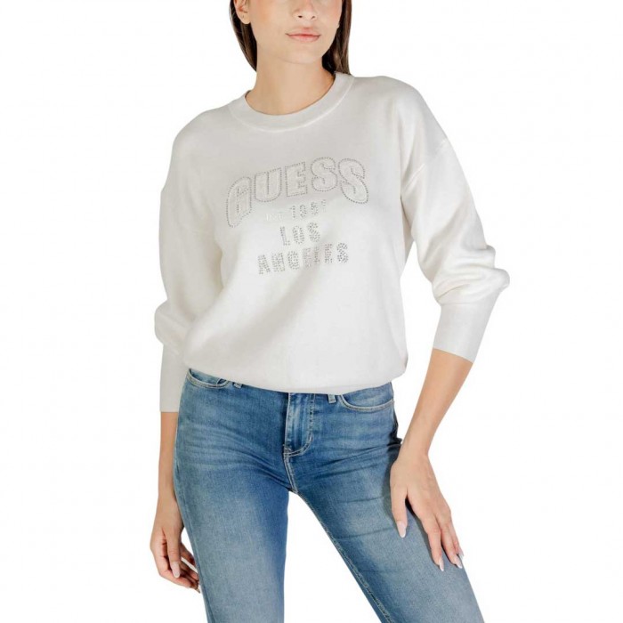 GUESS Women's Sweater WHITE