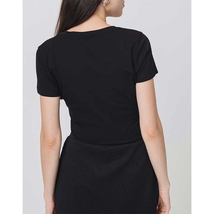 GUESS Women's Blouse Jet Black