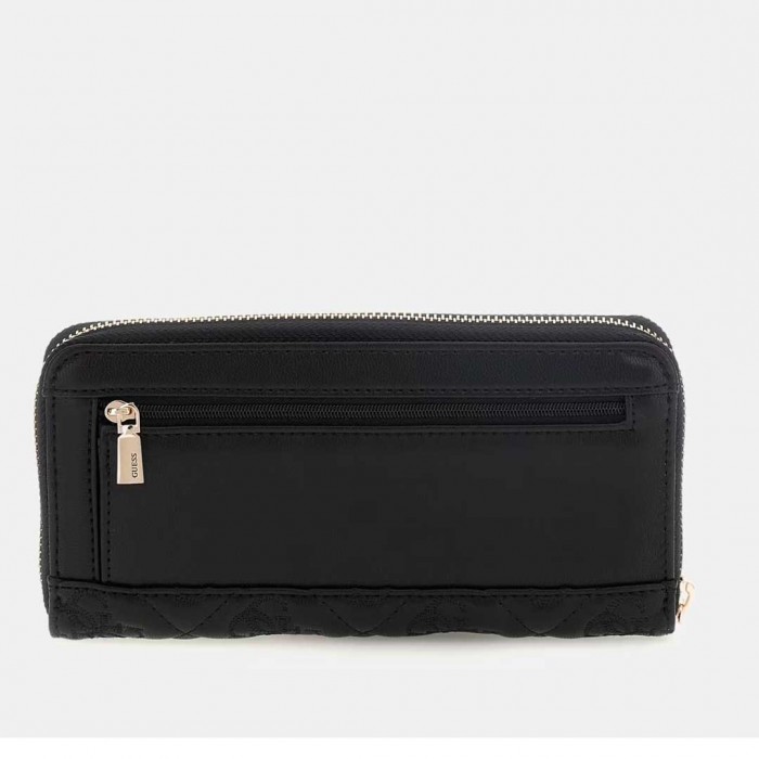 GUESS Adelasia 4G Logo Maxi Wallet BLACK