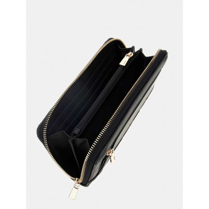 GUESS Adelasia 4G Logo Maxi Wallet BLACK