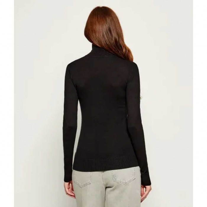 GUESS Women's Sweater Turtleneck Black