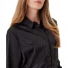 GUESS Women's Long Sleeve Shirt BLACK