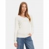 GUESS WOMAN PULLOVER ECRU