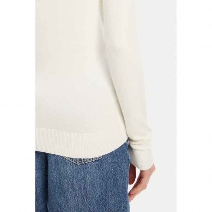 GUESS WOMAN PULLOVER ECRU