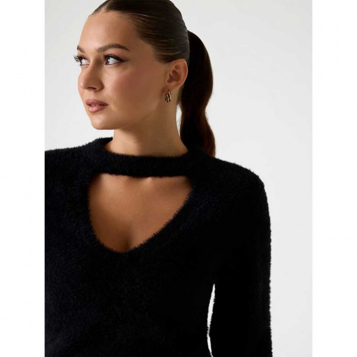 GUESS WOMAN SWEATER BLACK