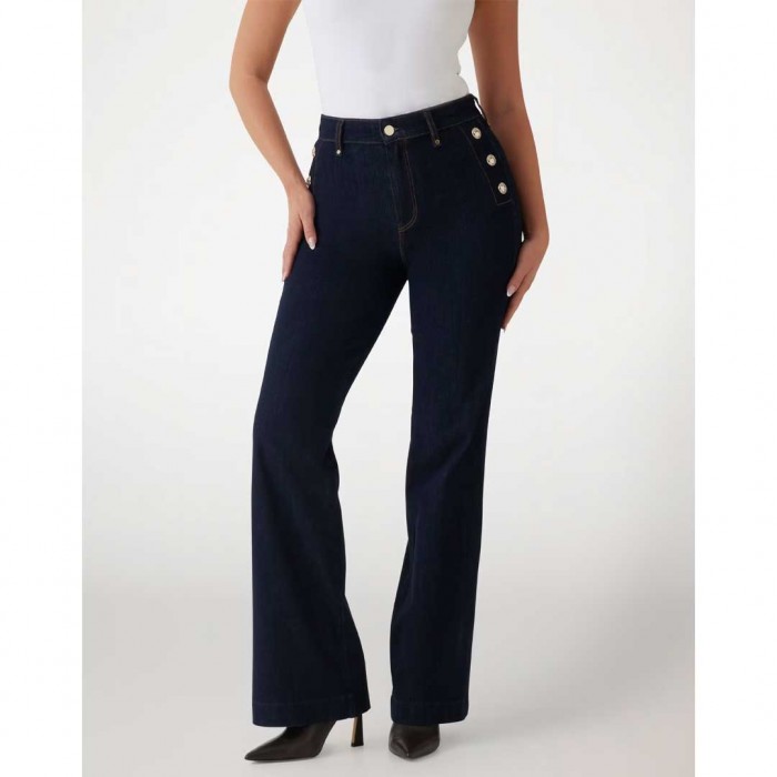 GUESS New Faye chino jeans DARK BLUE