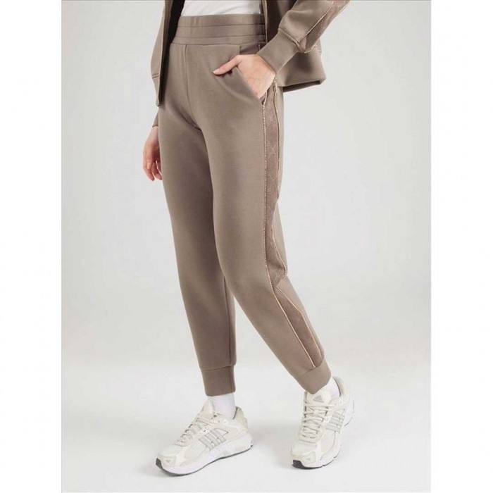 GUESS WOMAN NEW VICTOIRE SCUBA PANT BROWN