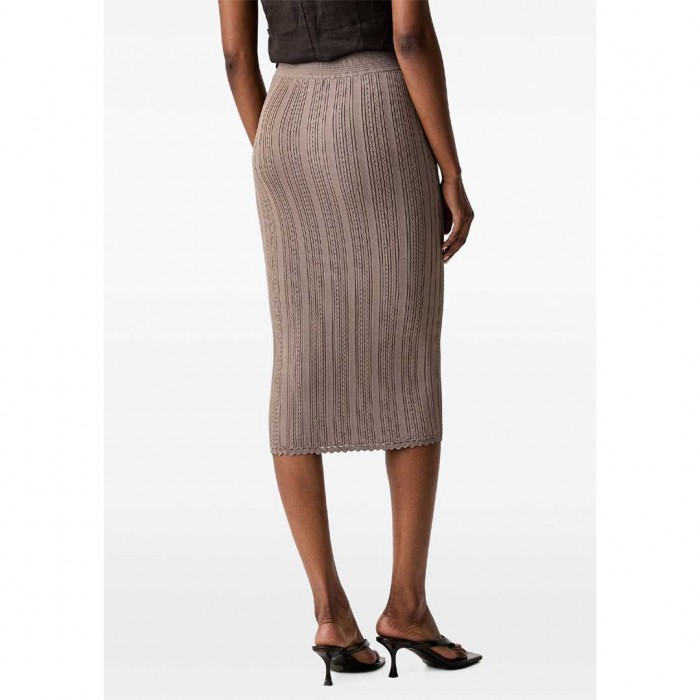 GUESS WOMAN LONG SKIRT BEIGE