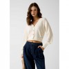 GUESS WOMAN CARDIGAN OFF WHITE