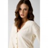 GUESS WOMAN CARDIGAN OFF WHITE