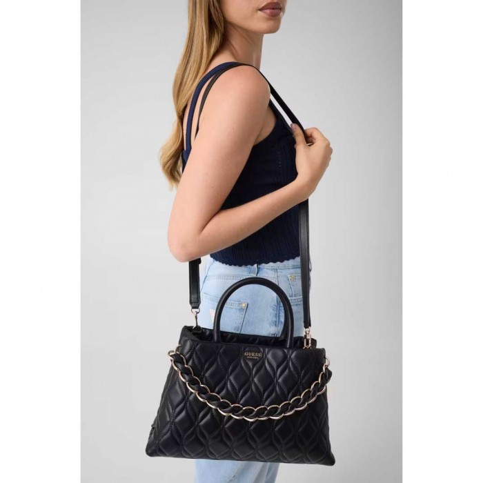 GUESS WOMAN BAG MAXINE BLACK
