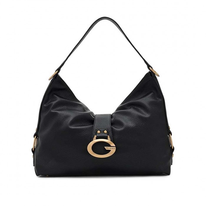 GUESS Camden medium shoulder bag BLACK