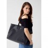 GUESS WOMAN BIG BAG VICTTORIA BLACK/GREY