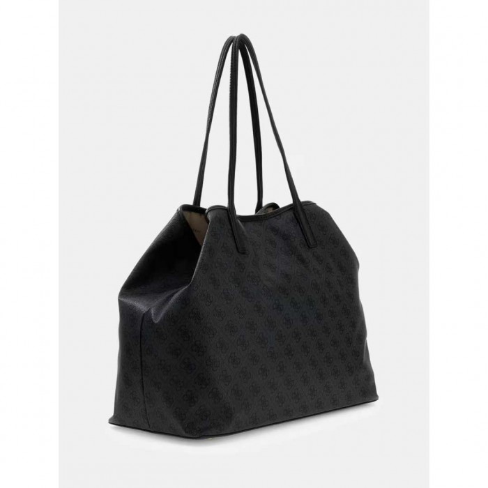 GUESS WOMAN BIG BAG VICTTORIA BLACK/GREY