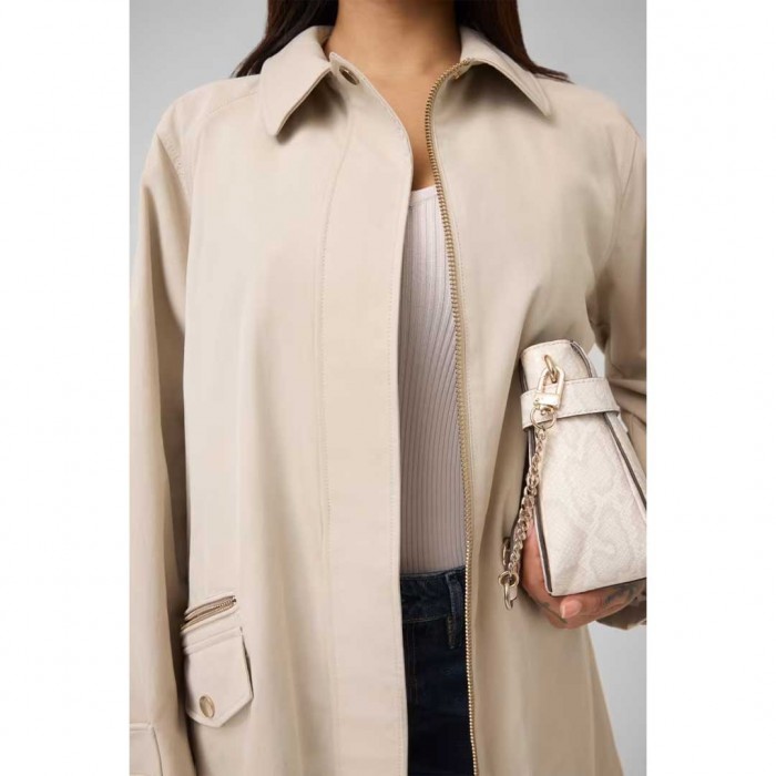 GUESS WOMAN JACKET BEIGE
