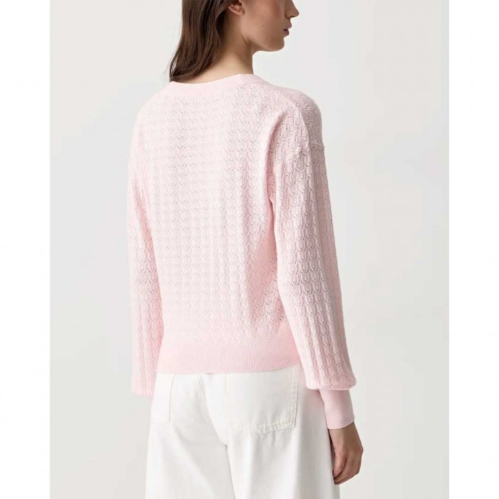 GUESS WOMAN CARDIGAN LIGHT PINK