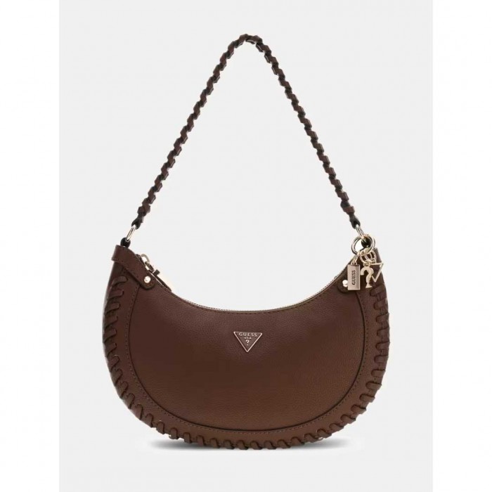 GUESS WOMAN BAG PETRA CHOCOLATE
