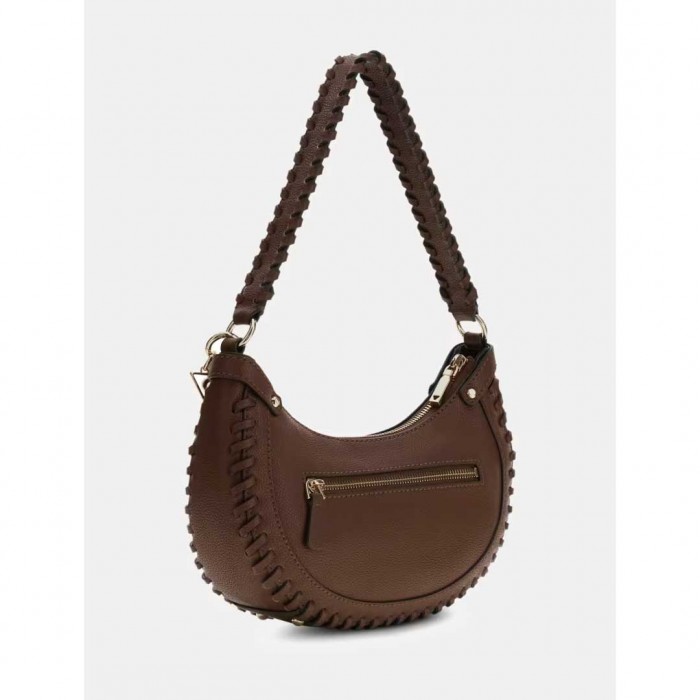 GUESS WOMAN BAG PETRA CHOCOLATE
