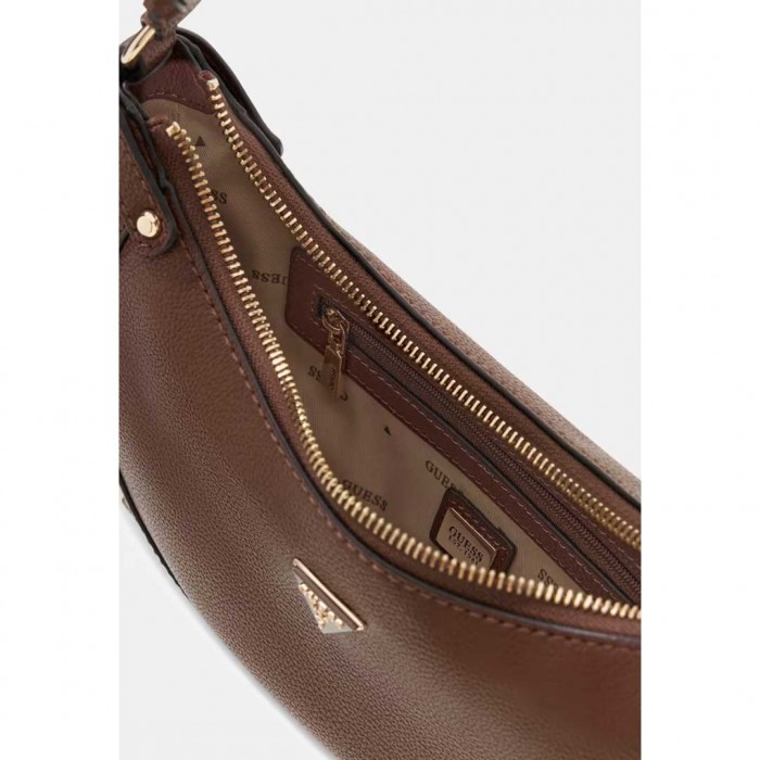 GUESS WOMAN BAG PETRA CHOCOLATE