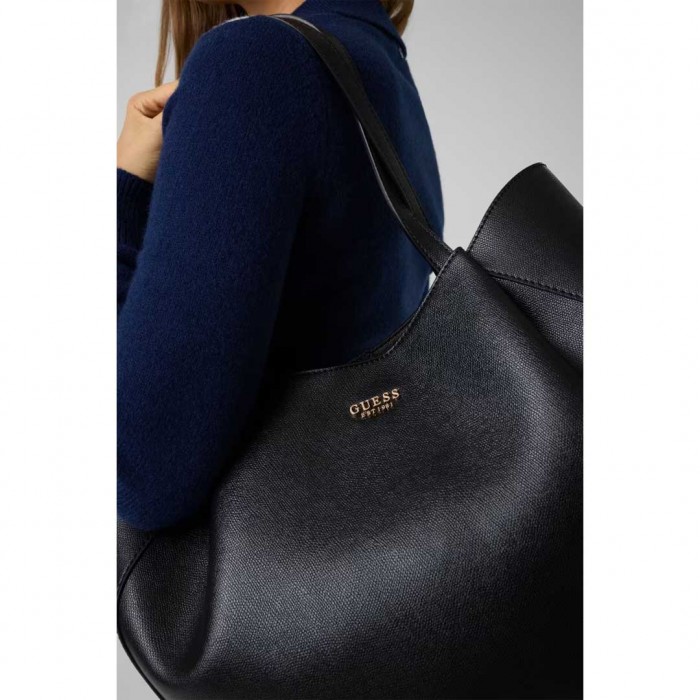 GUESS WOMAN BAG BIG SIZE AMORETTE BLACK
